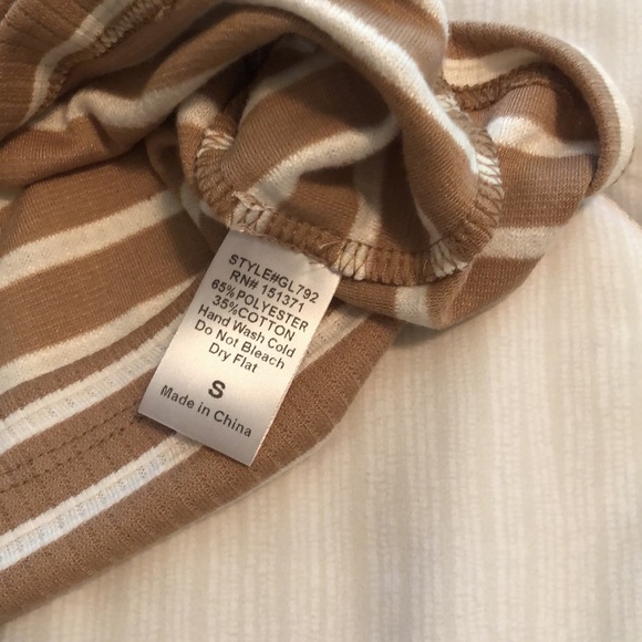 NWT LARA ribbed dolman top - Picture 5 of 6